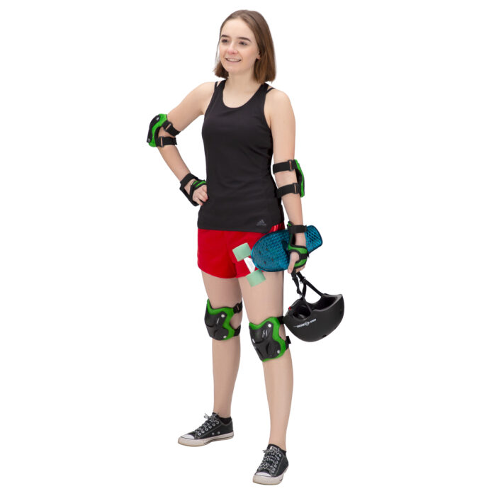 bilde 2 - H719 GREEN STORLE PROTECTORS SET NILS EXTREME