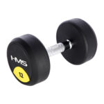 bilde 2 - HG PRO 12 KG RUBBER Dumbbel HMS