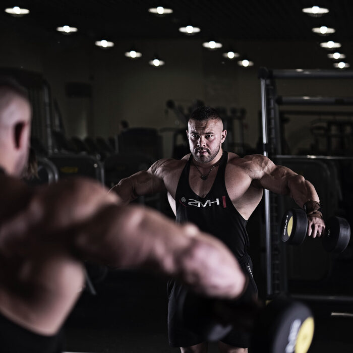 bilde 7 - HG PRO 18 KG RUBBER Dumbbel HMS