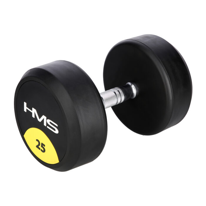 bilde 1 - HG PRO 25 KG RUBBER Dumbbel HMS