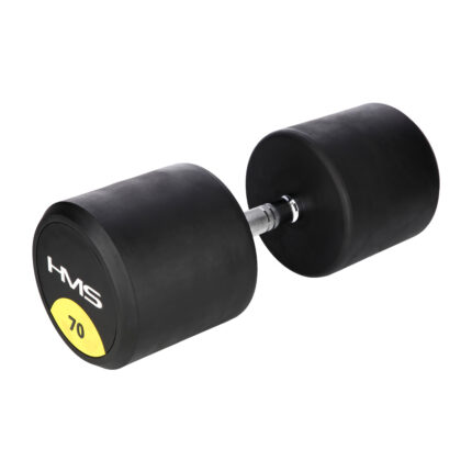 bilde 1 - HG PRO 70 KG RUBBER Dumbbel HMS