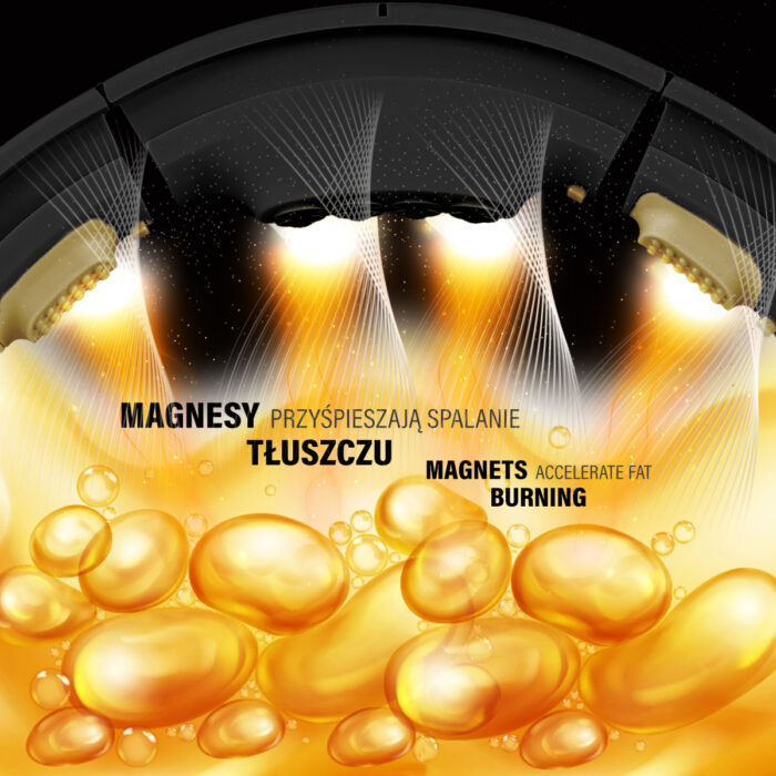 bilde 7 - SET HULA HOOP HHM13 BLACK/GOLD MED VEKT OG COUNTER HMS + WAIST SUPPOSED BR163 BLACK EN STORLEK