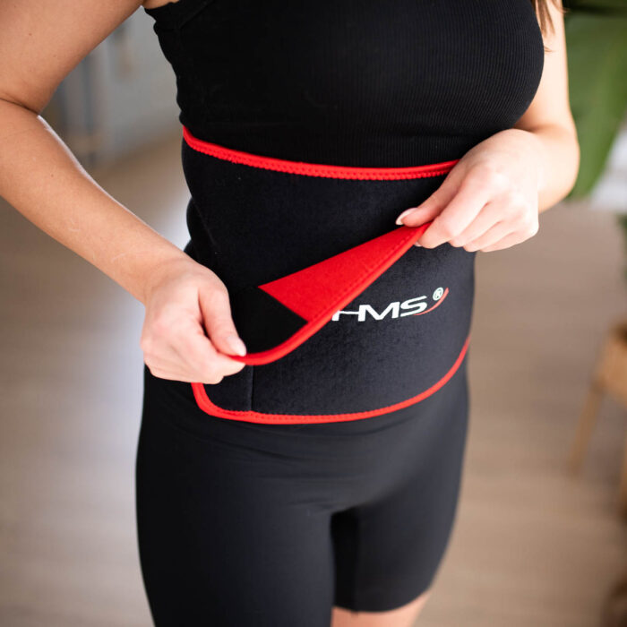 bilde 5 - SET HULA HOOP MAGNETIC GREEN HHM13 Med VEKT + COUNTER HMS + WAIST SUPPORT BR163 RED