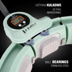 bilde 10 - HHM13 HULA HOOP GREEN MAGNETIC MED VEKT + COUNTER HMS