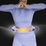 bilde 10 - SET HULA HOOP MAGNETIC VIOLET HHM13 Med VEKT + COUNTER HMS + WAIST SUPPORT BR163 RED