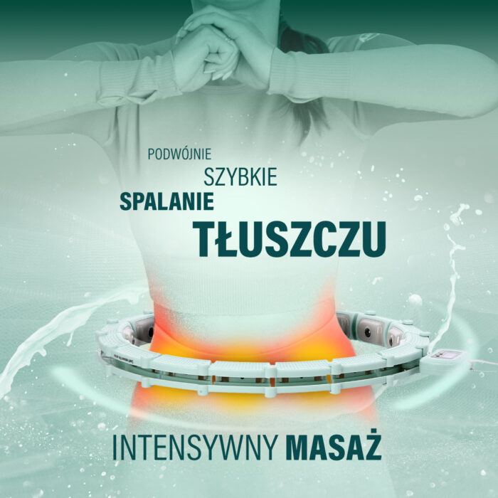 bilde 6 - HHM14 HULA HOOP GREEN MAGNETIC MED VEKT + COUNTER HMS