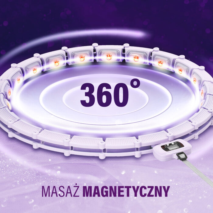 bilde 4 - HHM14 HULA HOOP VIOLET MAGNETIC MED VEKT + COUNTER HMS