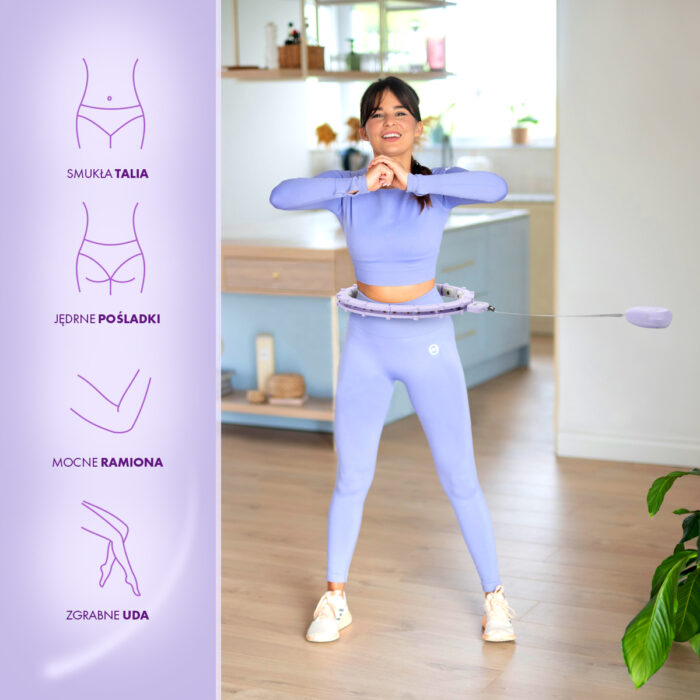 bilde 5 - HHM14 HULA HOOP VIOLET MAGNETIC MED VEKT + COUNTER HMS