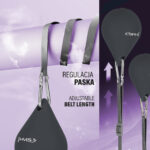 bilde 9 - SET HULA HOOP MAGNETIC BLACK HHM15 med VEKT + COUNTER HMS + WAIST SUPPORT BR163 RED