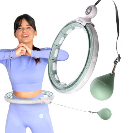 bilde 2 - HHM15 HULA HOOP GREEN MAGNETIC MED Vekt HMS