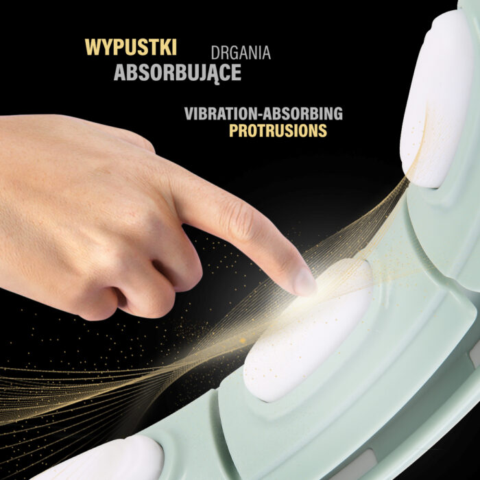 bilde 5 - HHM15 HULA HOOP GREEN MAGNETIC MED Vekt HMS