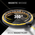 bilde 5 - SET HULA HOOP MAGNETIC BLACK/YELOW HHM21 med VEKT + COUNTER HMS + Slimring BALT BR1313