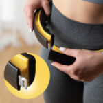 bilde 10 - SET HULA HOOP MAGNETIC BLACK/YELOW HHM21 med VEKT + COUNTER HMS + Slimring BALT BR1313