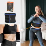 bilde 2 - HULA HOOP MAGNETIC WHITE/Orange HHM21 med Vekt + COUNTER HMS + Slimring BALT BR1313