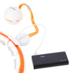 bilde 8 - HULA HOOP MAGNETIC WHITE/Orange HHM21 med Vekt + COUNTER HMS + Slimring BALT BR1313