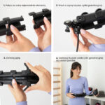 bilde 8 - HHW01 BLACK HULA HOP MED VEKT HMS