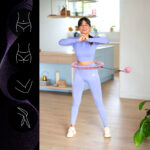 bilde 7 - SET HULA HOOP HHW02 LIGHT PINK med Vekt HMS + WAIST SUPPORT BR163 RED