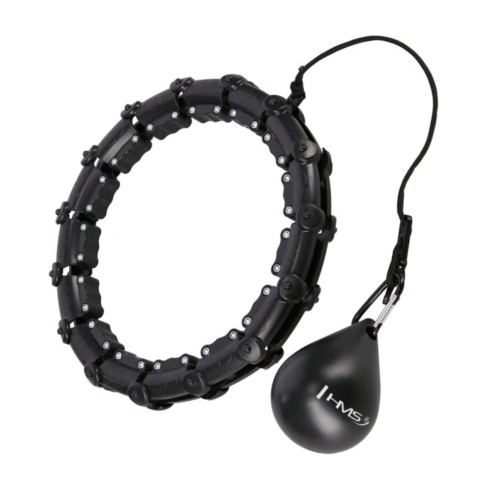 bilde 1 - HHW11 PLUS STORLE HULA HOOP BLACK MED Vekt HMS