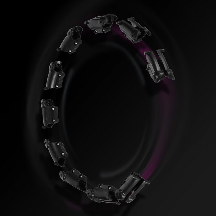 bilde 5 - HHW11 PLUS STORLE HULA HOOP BLACK MED Vekt HMS