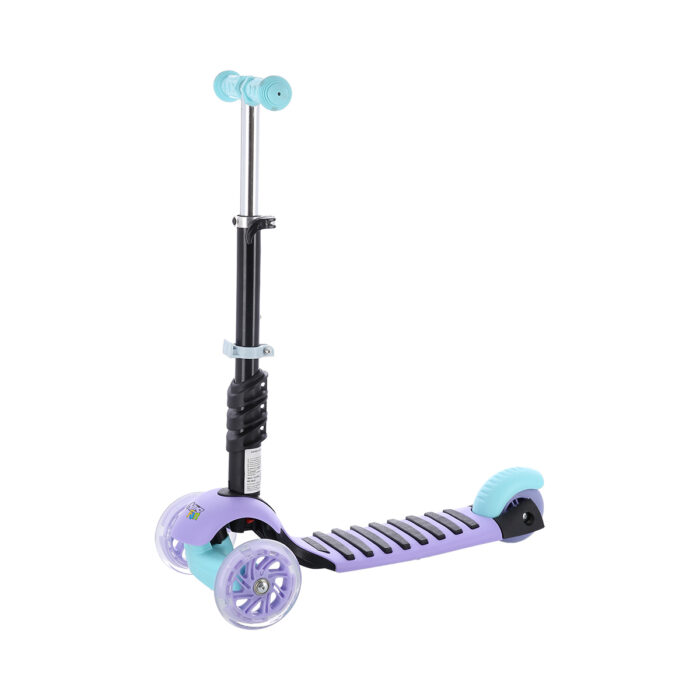 bilde 4 - HLB07 4in1 BLACK-MINT-PURPLE SCOOTER NILS FUN