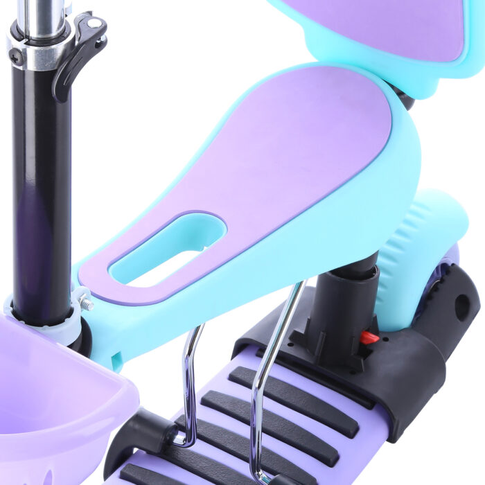 bilde 9 - HLB07 4in1 BLACK-MINT-PURPLE SCOOTER NILS FUN