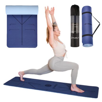 bilde 2 - YM10 YOGA MAT TPE DARK BLUE HMS
