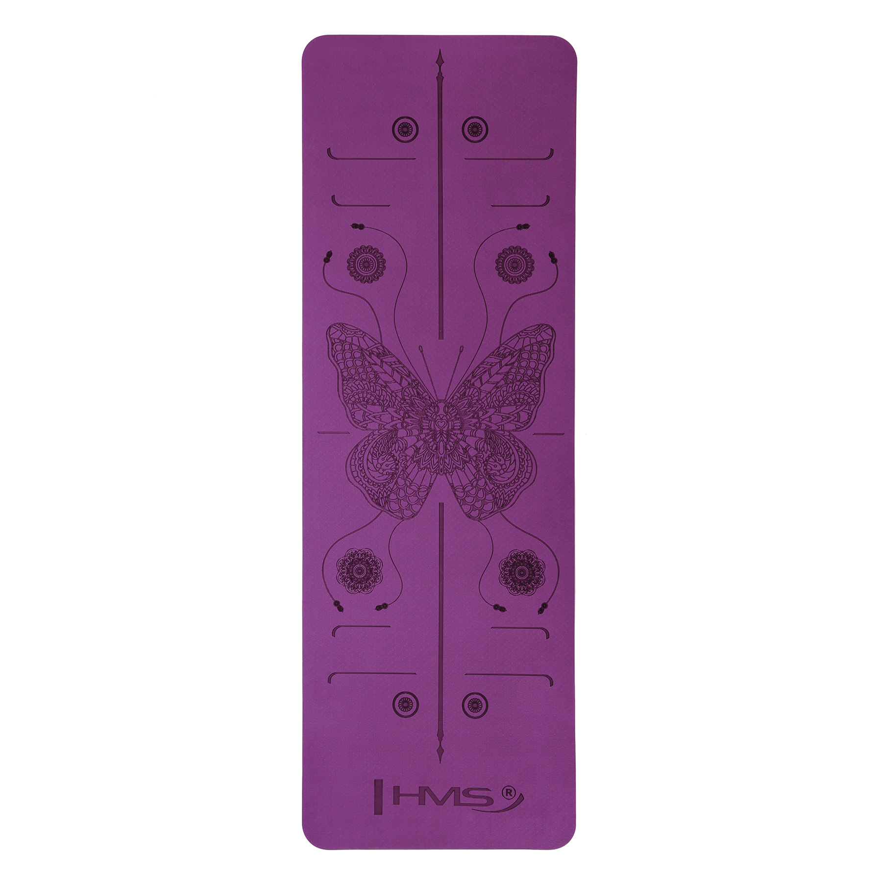 bilde 1 - YM10 YOGA MAT TPE VIOLET HMS