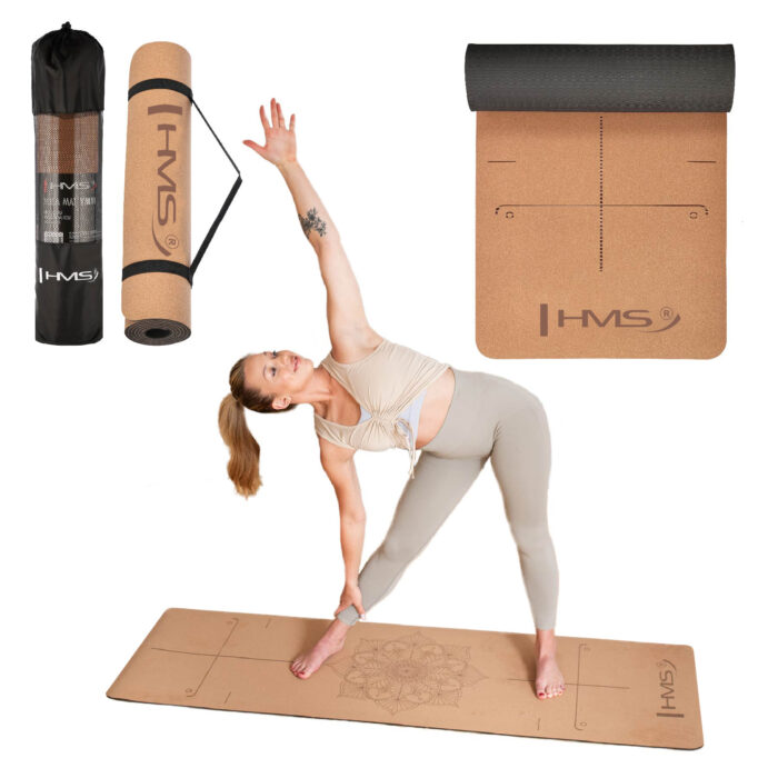 bilde 2 - YM11 YOGA MAT TPE CORK HMS