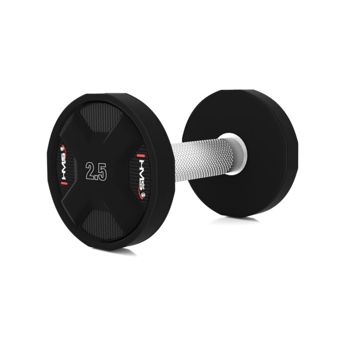 bilde 2 - HPC 2.5 KG Polyurethane Dumbbel CPU HMS