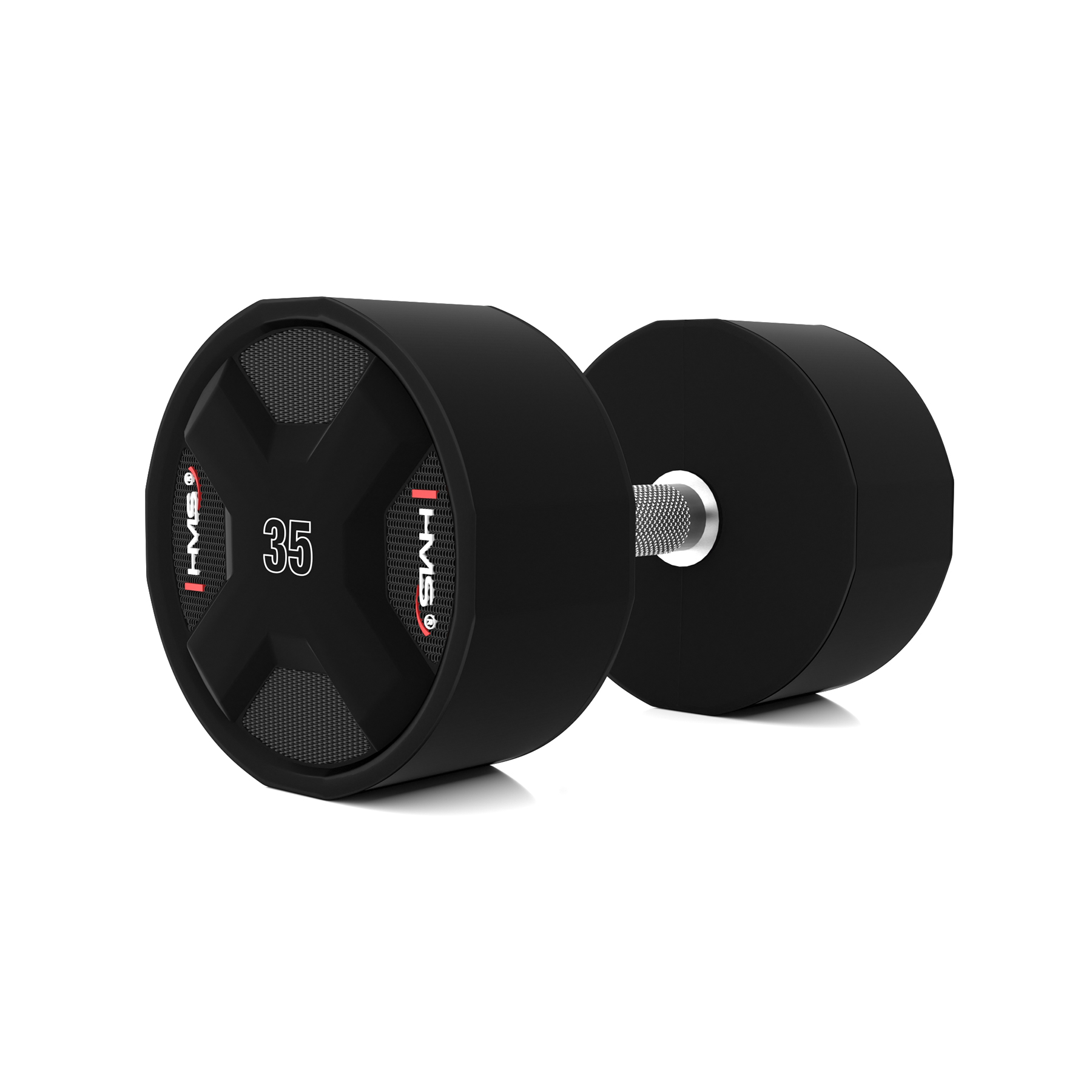 bilde 2 - HPC 35 KG POLYURETHAN Dumbbel CPU HMS