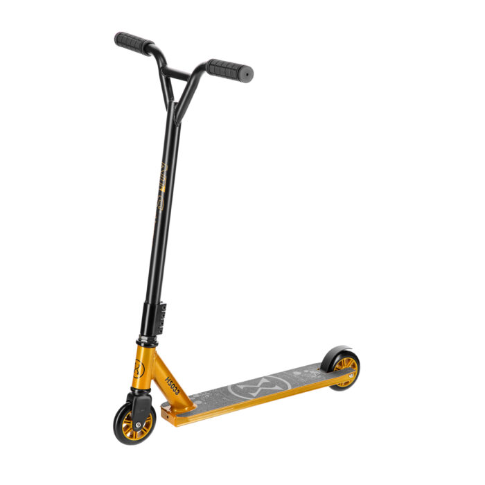 bilde 1 - HS033 BLACK-GOLD STUNT SCOOTER NILS EXTREME