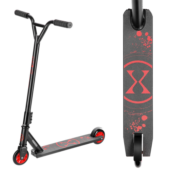 bilde 2 - HS033 BLACK-RED STUNT SCOOTER NILS EXTREME