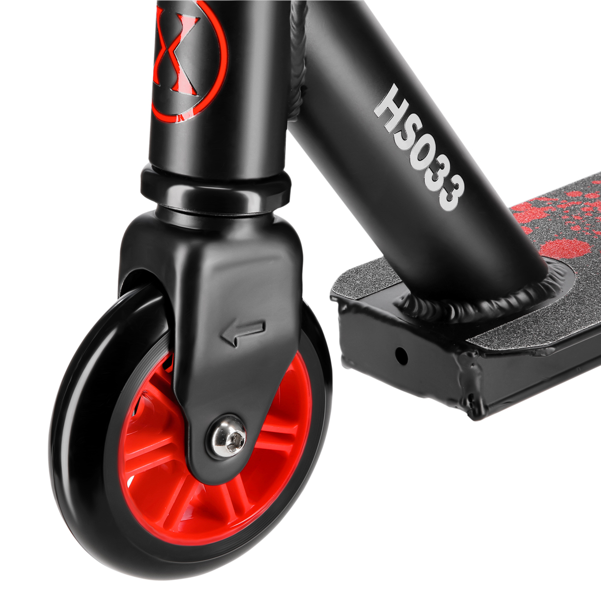 bilde 4 - HS033 BLACK-RED STUNT SCOOTER NILS EXTREME