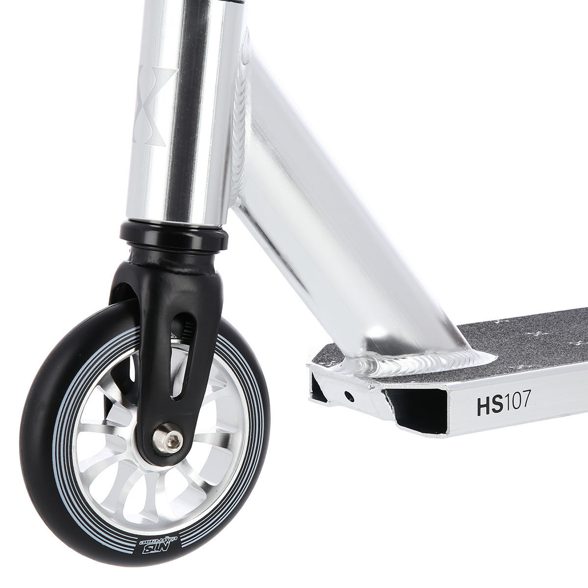bilde 4 - HS107 BLACK-SILVER STUNT SCOOTER NILS EXTRIME