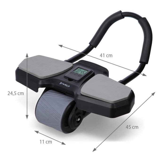 bilde 10 - KA10 Black AB WHEEL FOR EXERCISING ABS MUSCLES HMS