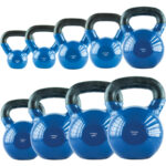 bilde 3 - KNV 24 KG CAST IRON KETTLEBELL HMS (blå)