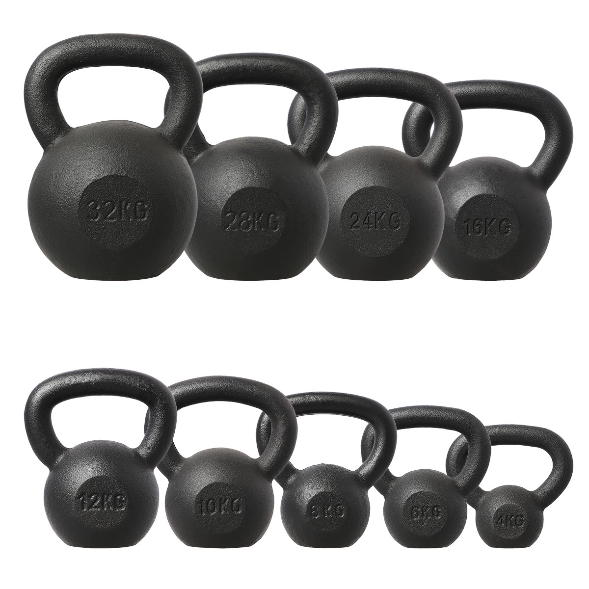 bilde 3 - KZG 12 KG CAST IRON KETTLEBELL HMS