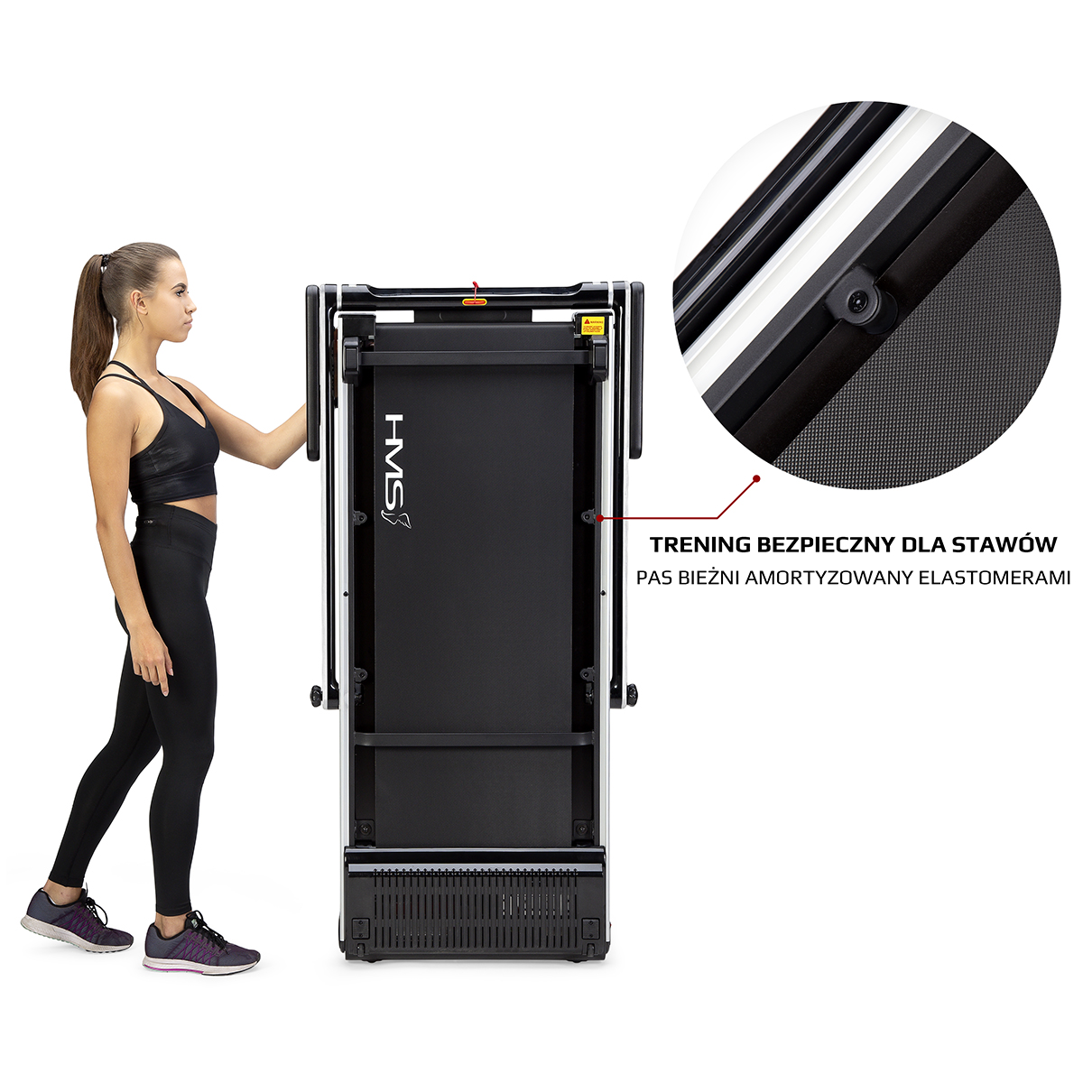 bilde 7 - LOOP12 GREY ELEKTRIC TEADMILL HMS