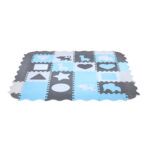 bilde 9 - MD03 KID'S PLAYPEN PUZZLE MAT MINT 36 ELEMENTS 140x140CM NILS FUN