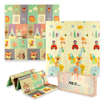 bilde 1 - MD04 KIDS Folding MAT ZOO 195x180CM NILS FUN