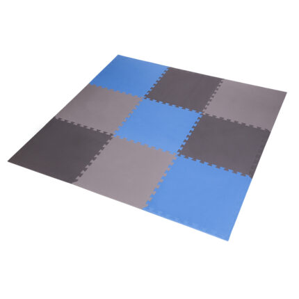 bilde 1 - MP10 L. Gray-Blue-D. Gray PUZLE PROTECTIV MAT 60x60x1.0 CM (9 PCS. SET) En opplevelse