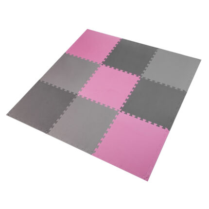 bilde 1 - MP10 GRAY-PINK-D.Gray PUZZLE PROTECTIV MAT 60x60x1.0 CM (9 PCS. SET) En opplevelse