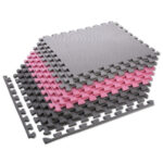 bilde 2 - MP10 GRAY-PINK-D.Gray PUZZLE PROTECTIV MAT 60x60x1.0 CM (9 PCS. SET) En opplevelse