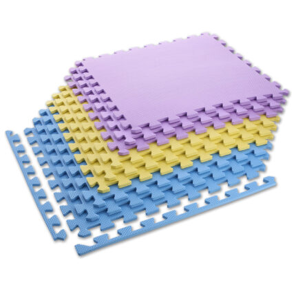 bilde 2 - MP10 VEGN YELL-BLUE-PURP PUZLE PROTECTIV MAT 60x60x1.0 CM (9 PCS. SET) En opplevelse
