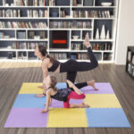 bilde 3 - MP10 VEGN YELL-BLUE-PURP PUZLE PROTECTIV MAT 60x60x1.0 CM (9 PCS. SET) En opplevelse