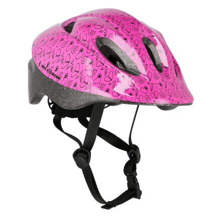 bilde 1 - MTW05 PINK STORLES S (51-58 cm) HELMET NILS EXTREME