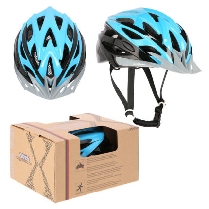 bilde 2 - MTW210 BLUE-BLACK STORLE L (59-65CM) HELMET NILS EXTREME