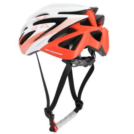 bilde 2 - MTW24 WHITE-RED STORLEM M (53-58 cm) HELMET NILS EXTREME