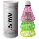 bilde 1 - NBL6103 NYLON SHUTTLECCKS MULTICOLOR 3 PCS. NILS