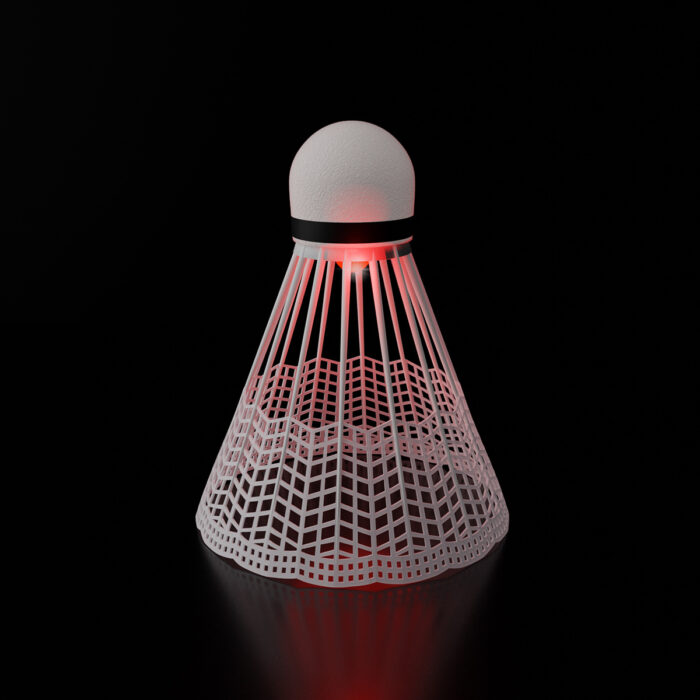 bilde 4 - NBL6193 NYLON SHUTTLECCKS LED-PAKKNING AV 3 NILS